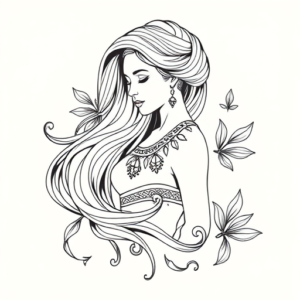 Feminine Mictlantecuhtli Tattoo