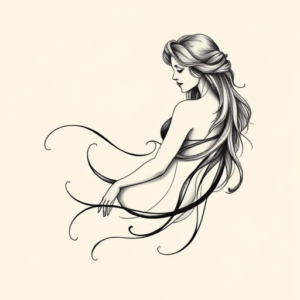 Feminine Odin Tattoo