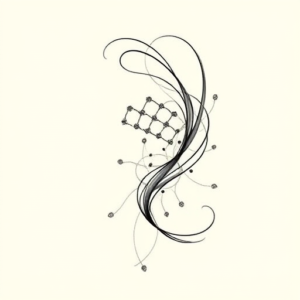 Feminine Scale Tattoo
