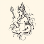Feminine Shiva Tattoo