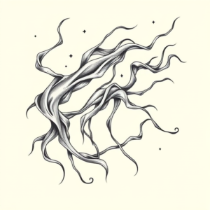 Feminine Storm Tattoo