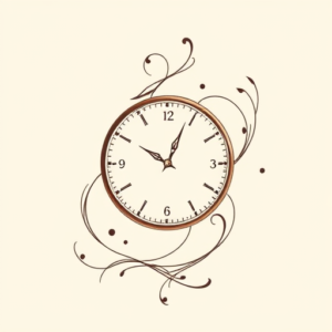 Feminine Time Tattoo