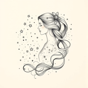 Feminine Universe Tattoo