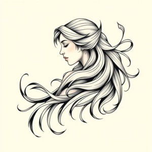 Feminine Viking Tattoo