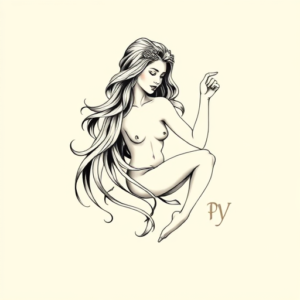 Feminine Virgo Tattoo