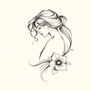 Feminine Water Tattoo