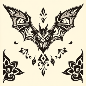 Filipino Bat Tattoo