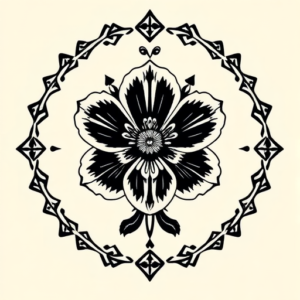 Filipino Carnation Tattoo