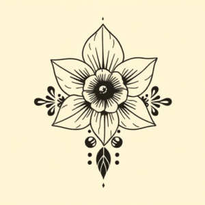 Filipino Daffodil Tattoo