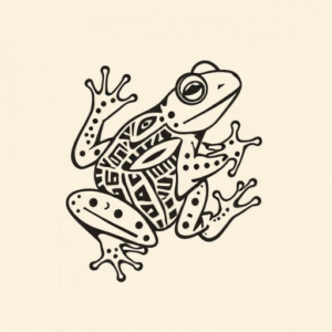 Filipino Frog Tattoo