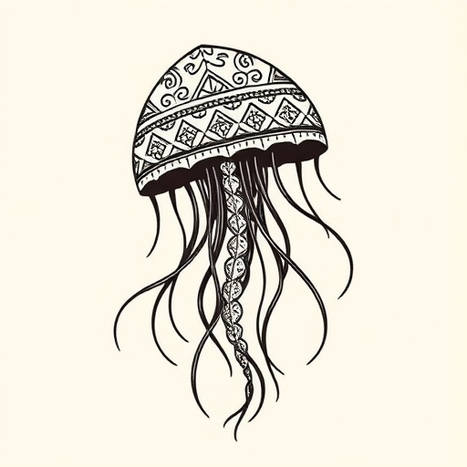 Filipino Jellyfish Tattoo