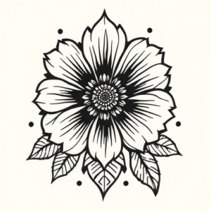 Filipino Marigold Tattoo