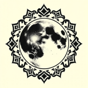 Filipino Moon Tattoo