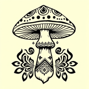 Filipino Mushroom Tattoo