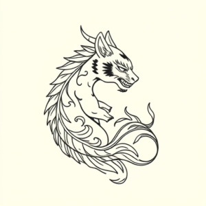 Fine Line Anbu Tattoo