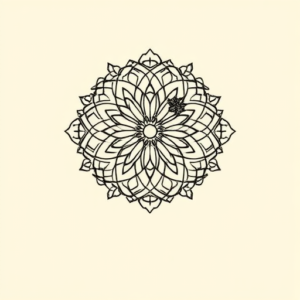 Fine Line Crochet Tattoo