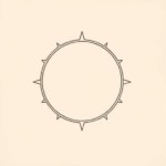 Fine Line Halo Tattoo