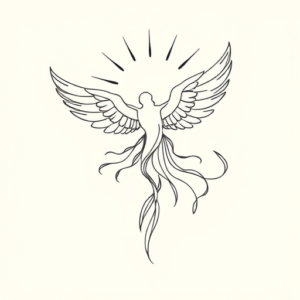 Fine Line Heaven Tattoo