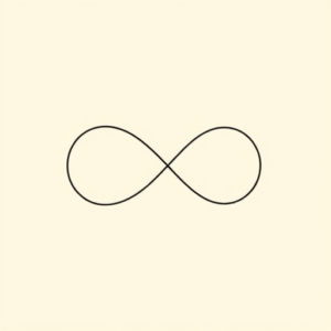 Fine Line Infinity Tattoo