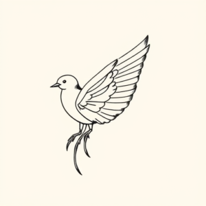 Fine Line Lighter Tattoo