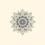 Fine Line Mandala Tattoo