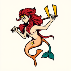 Flash Aquarius Tattoo