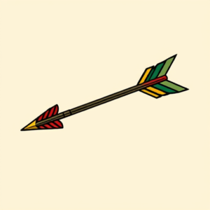 Flash Arrow Tattoo