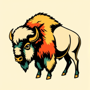 Flash Bison Tattoo