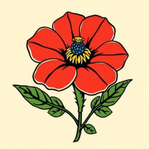 Flash Bluebonnet Tattoo