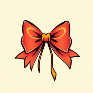 Flash Bow Tattoo