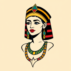 Flash Cleopatra Tattoo