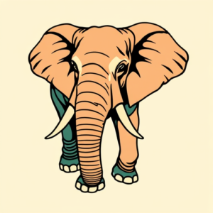 Flash Elephant Tattoo