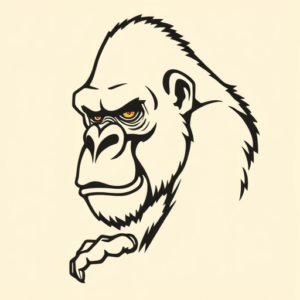Flash Gorilla Tattoo