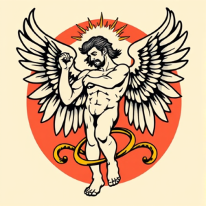Flash Icarus Tattoo