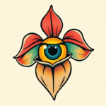 Flash Iris Tattoo