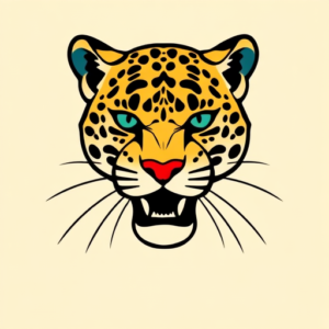 Flash Leopard Tattoo