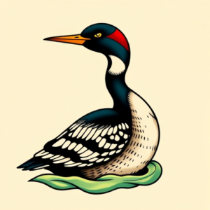 Flash Loon Tattoo