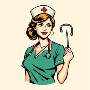 Flash Nurse Tattoo
