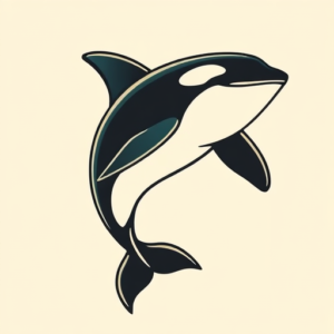 Flash Orca Tattoo