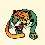 Flash Panther Tattoo