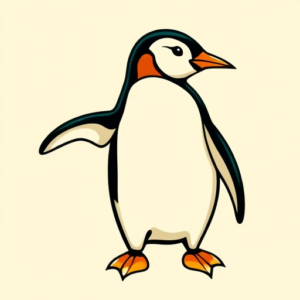 Flash Penguin Tattoo