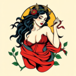 Flash Persephone Tattoo