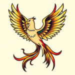Flash Phoenix Tattoo