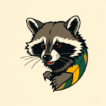 Flash Raccoon Tattoo