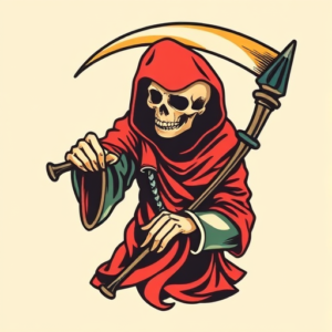 Flash Reaper Tattoo