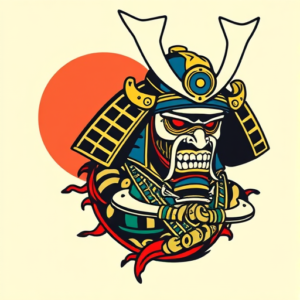Flash Samurai Tattoo