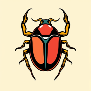 Flash Scarab Tattoo