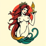 Flash Siren Tattoo