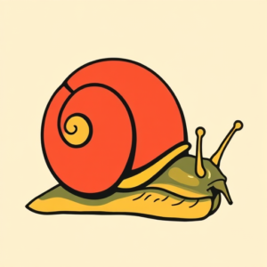 Flash Snail Tattoo