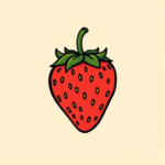 Flash Strawberry Tattoo